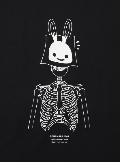 CUNE DRY T-SHIRTS 骸骨ウサギ