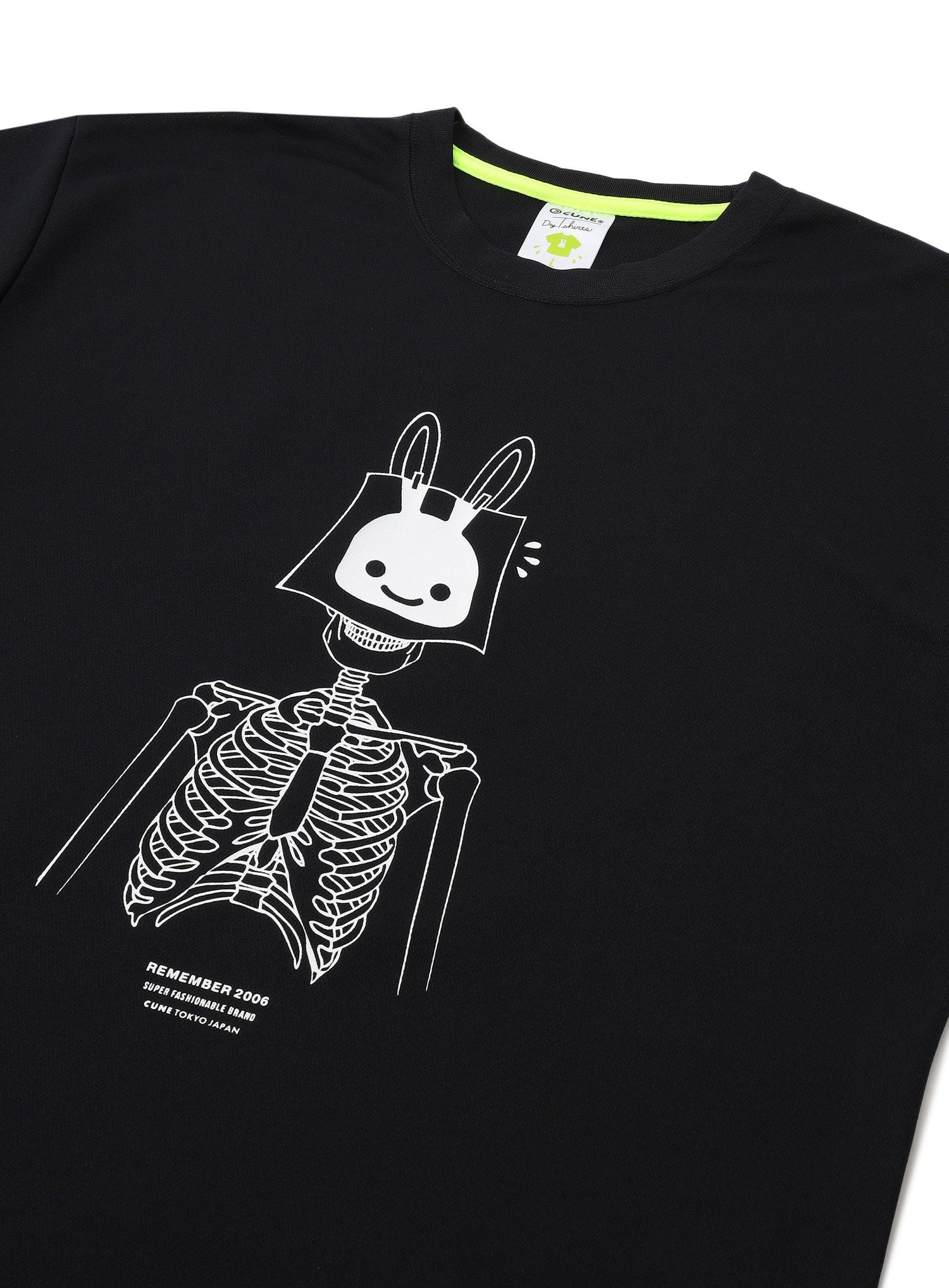 CUNE DRY T-SHIRTS 骸骨ウサギ