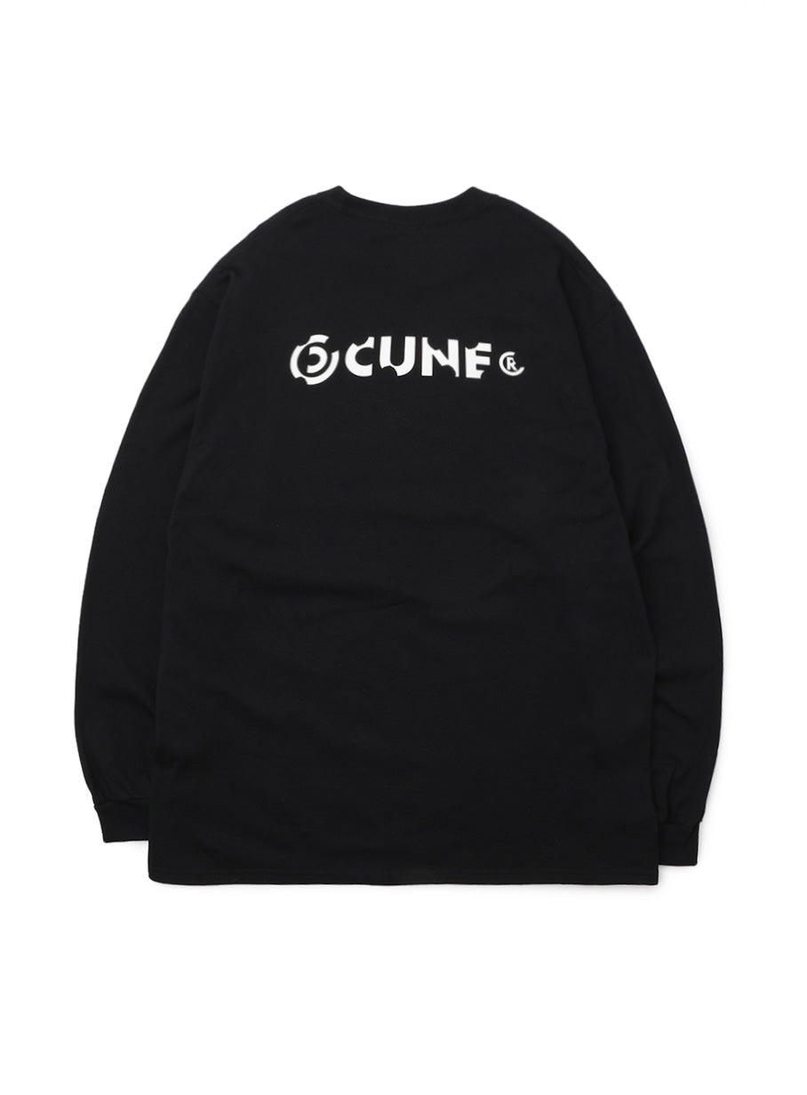 CUNE LS Tee ネコびっくり
