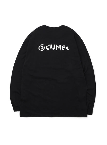 CUNE LS Tee ネコびっくり