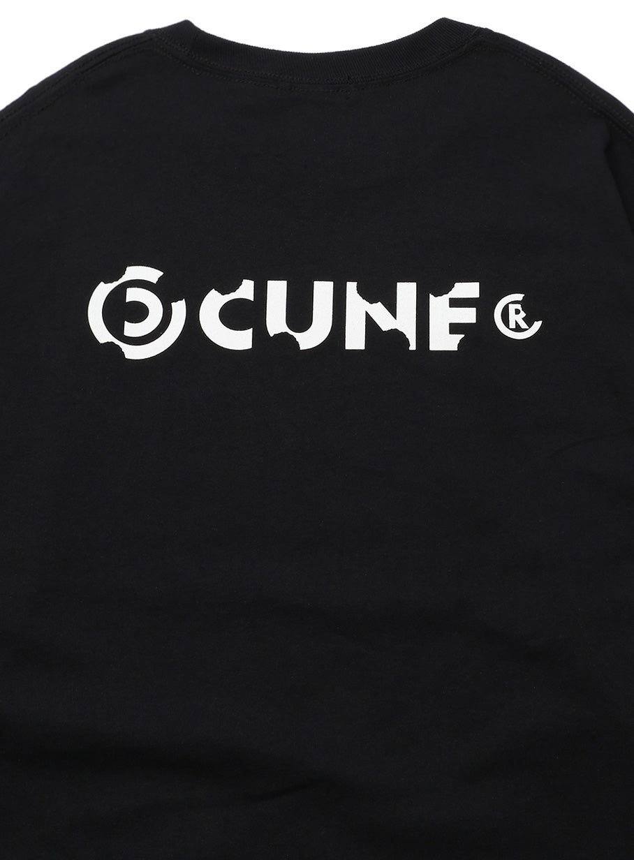CUNE LS Tee ネコびっくり
