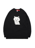 CUNE LS Tee ネコびっくり