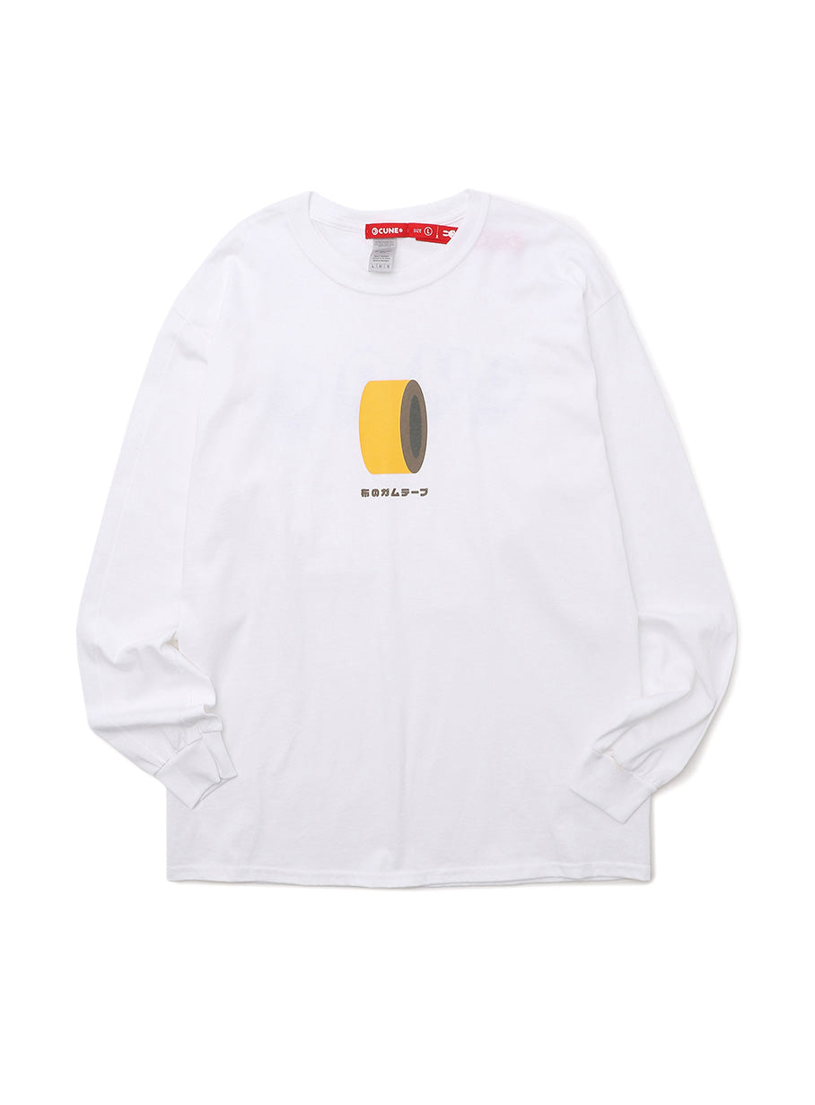 CUNE LS Tee ガムテープ