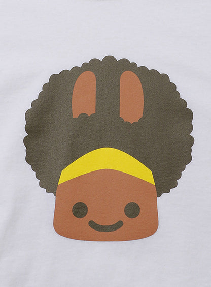 CUNE LS Tee アフロ
