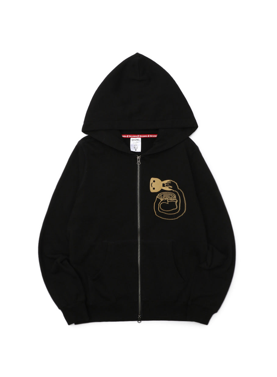 CUNE ZIP PARKA 手と足