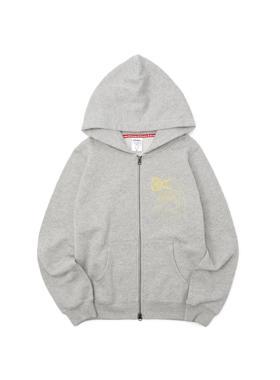 CUNE ZIP PARKA 手と足
