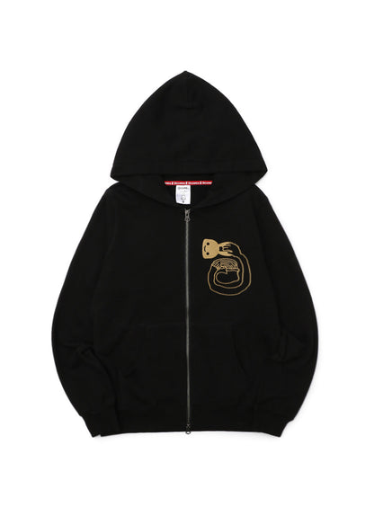 CUNE ZIP PARKA 手と足