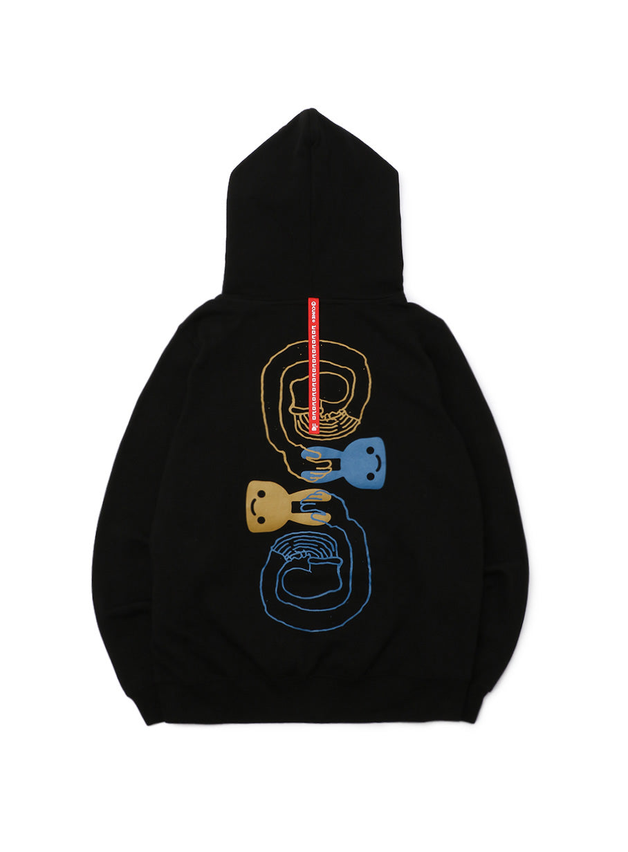 CUNE ZIP PARKA 手と足