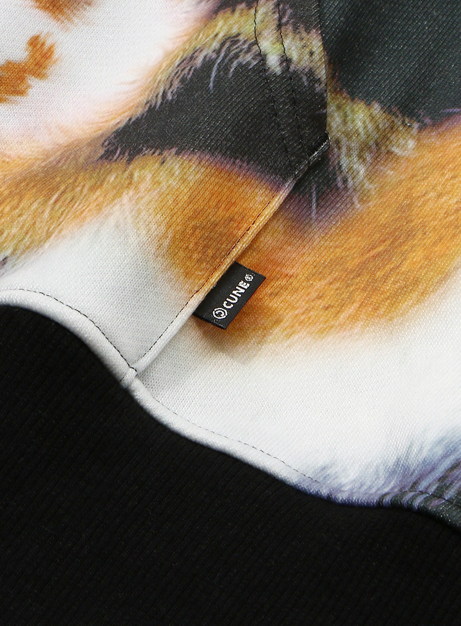 三毛猫うさぎパーカー