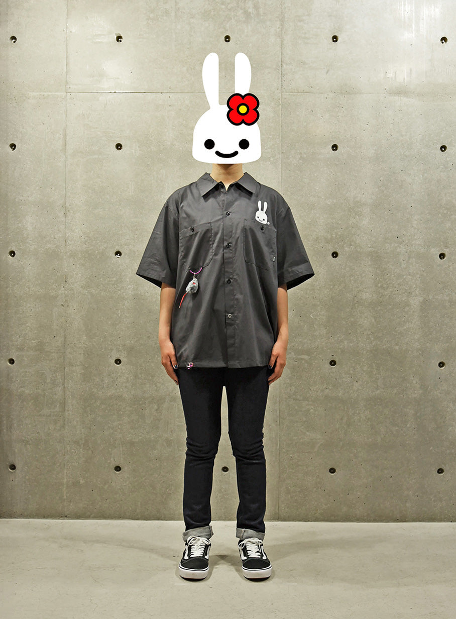 キャティーちゃんコラボ ワークシャツ