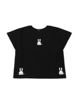 四角いTシャツ ウサギ3匹