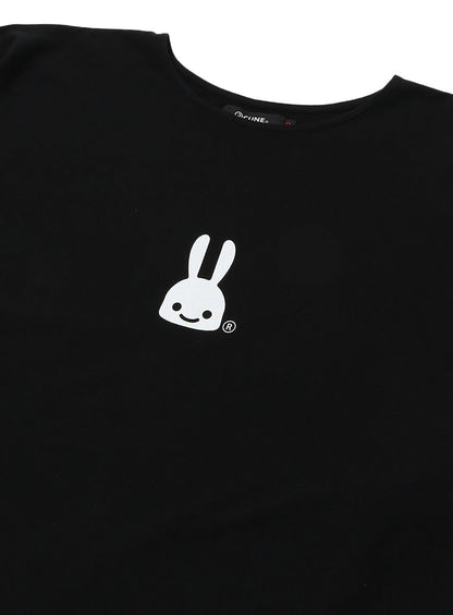 四角いTシャツ ウサギ3匹