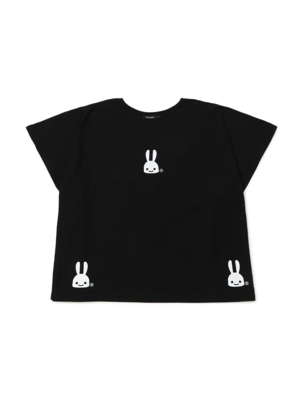 四角いTシャツ ウサギ3匹