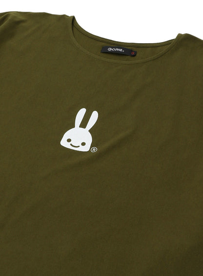 四角いTシャツ ウサギ3匹
