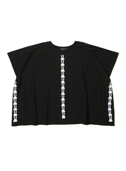 四角いTシャツ ウサギ25匹