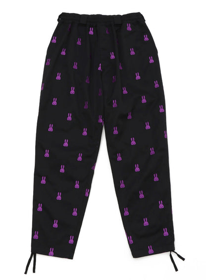 刺繍のゴムパン