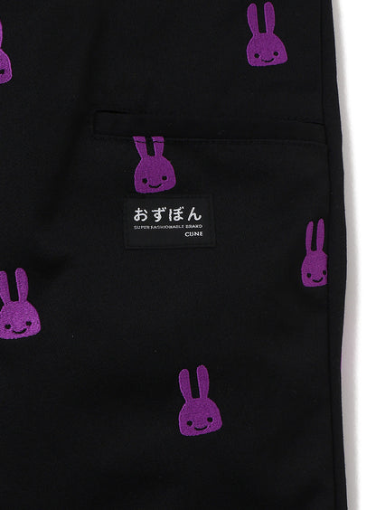 刺繍のゴムパン