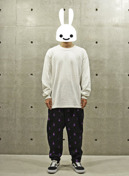 刺繍のゴムパン