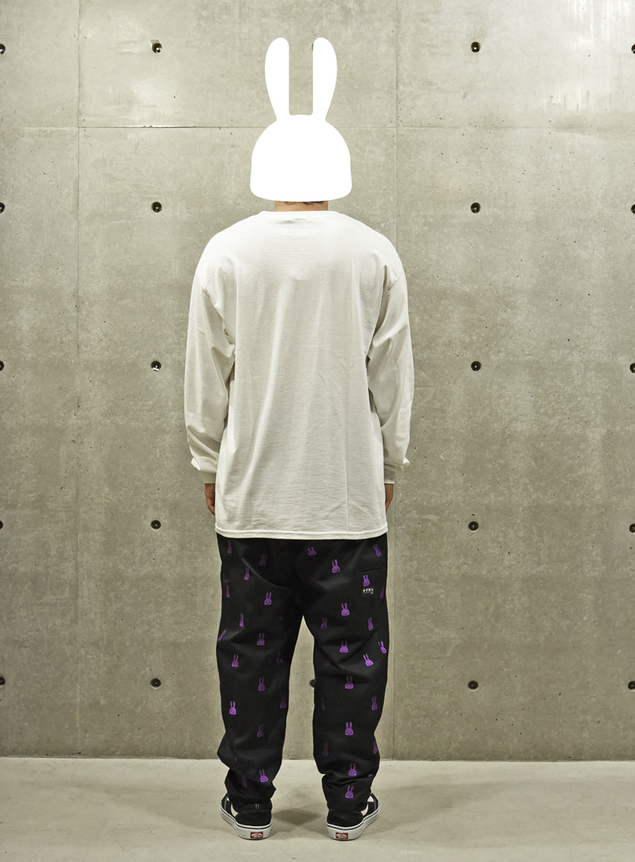 刺繍のゴムパン