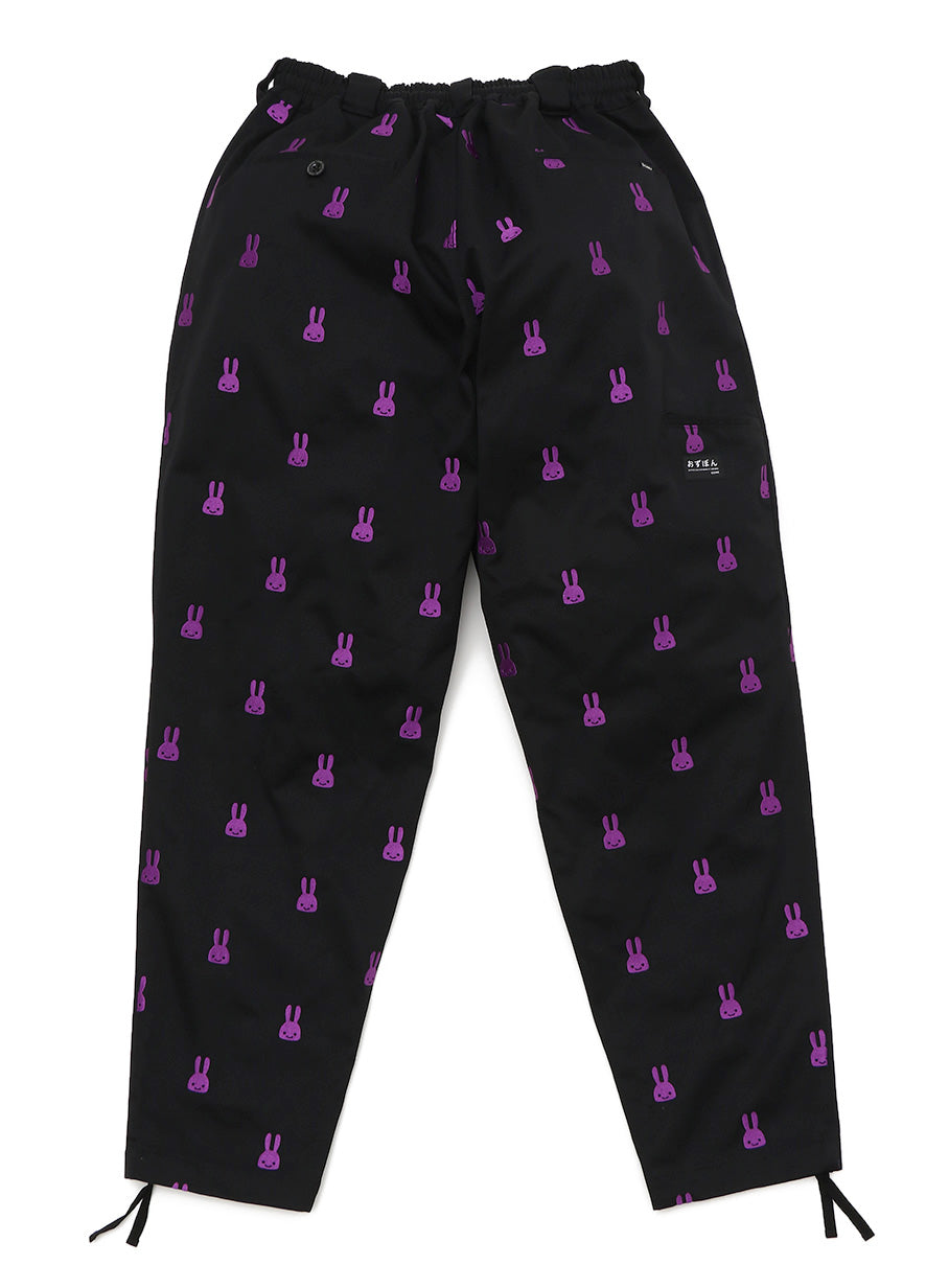 刺繍のゴムパン