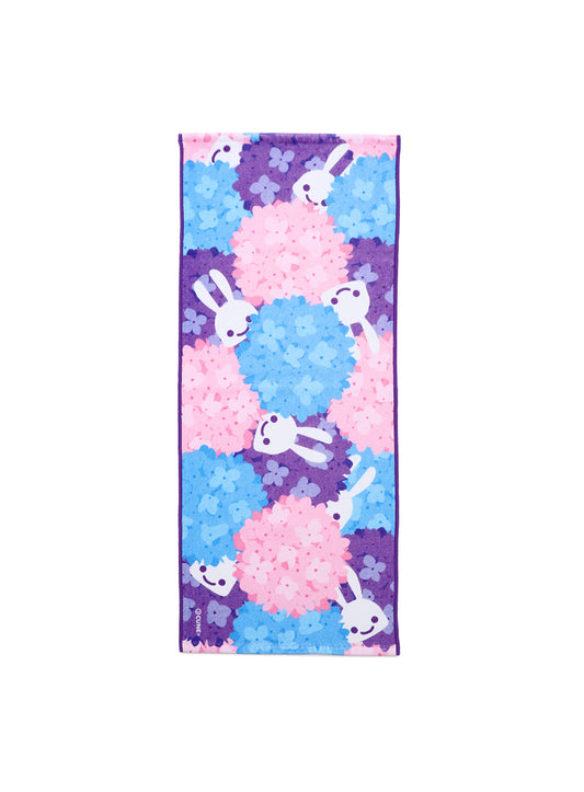 紫陽花タオル