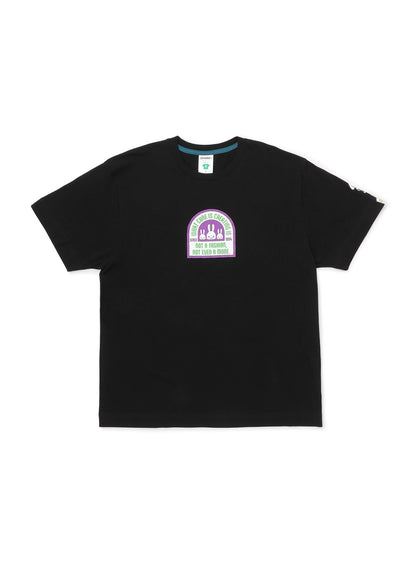 犬と人 人のS/S Tee ワッペン