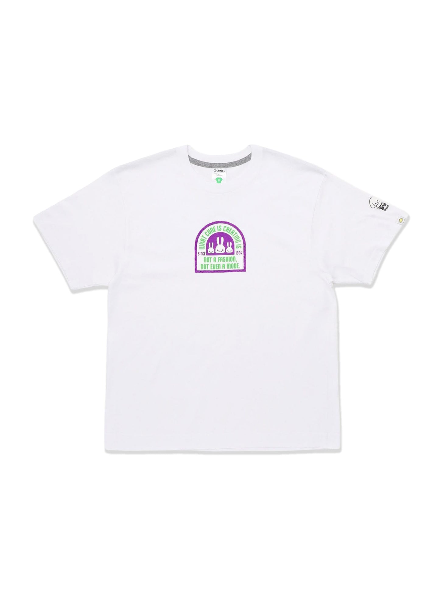犬と人 人のS/S Tee ワッペン