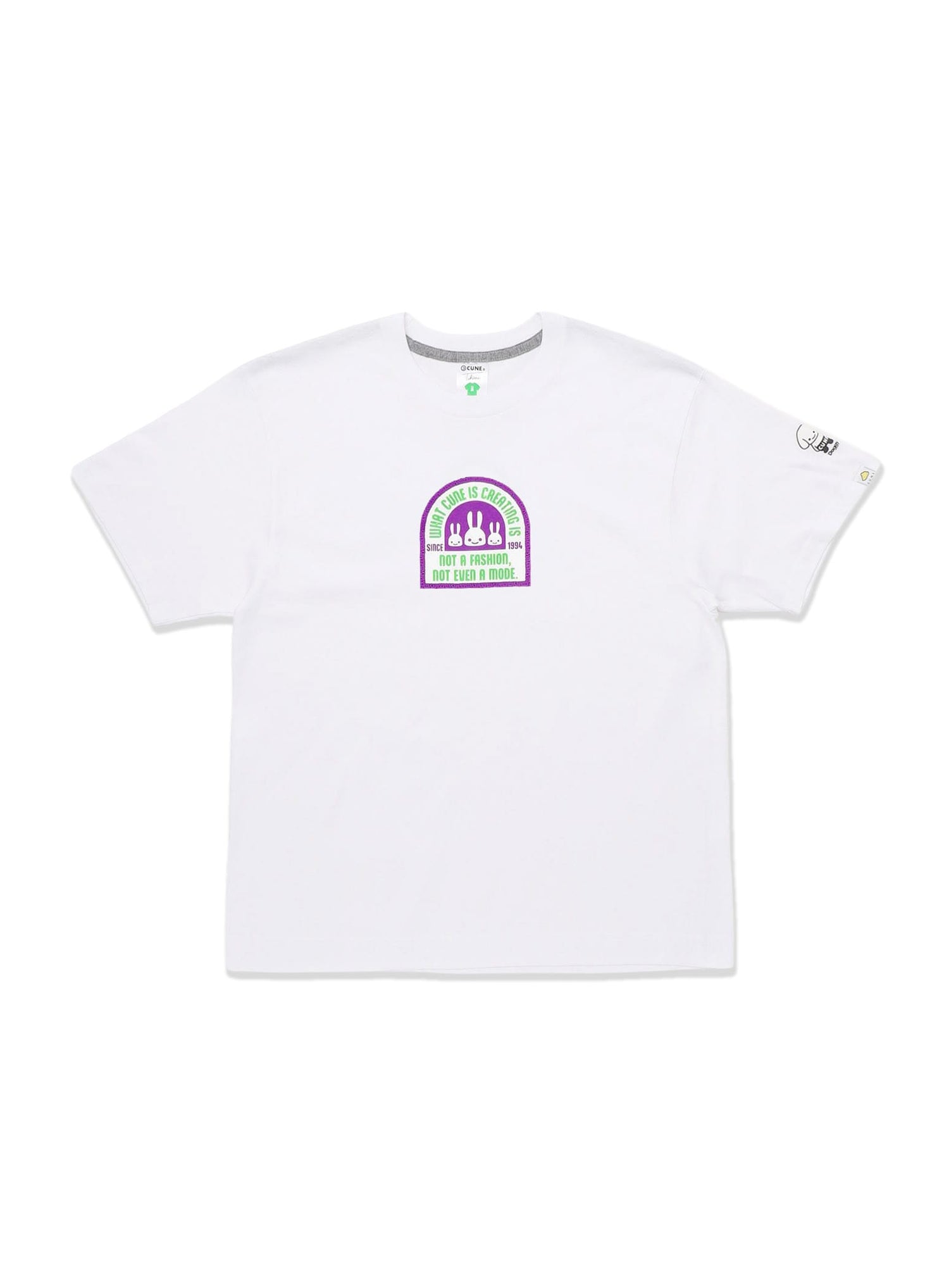 犬と人 人のS/S Tee ワッペン
