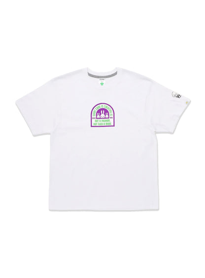 犬と人 人のS/S Tee ワッペン
