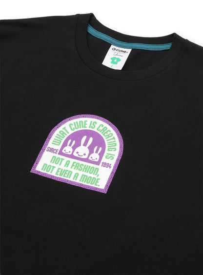 犬と人 人のS/S Tee ワッペン