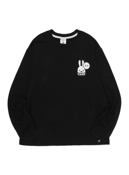 CUNE L/S Tee カス