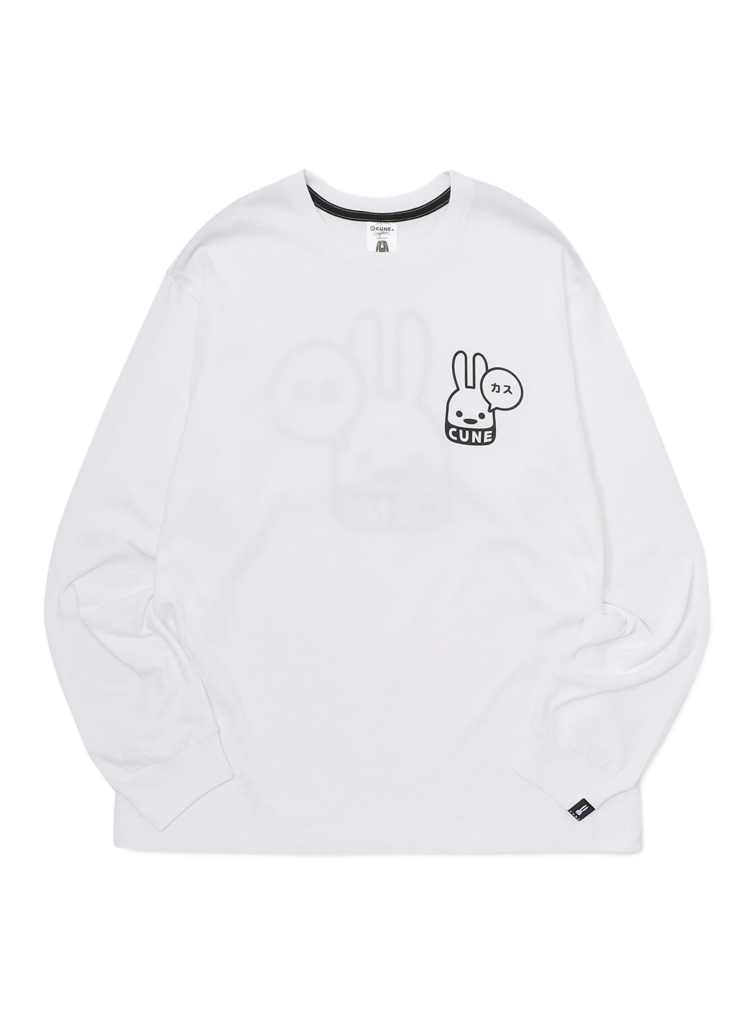 CUNE L/S Tee カス