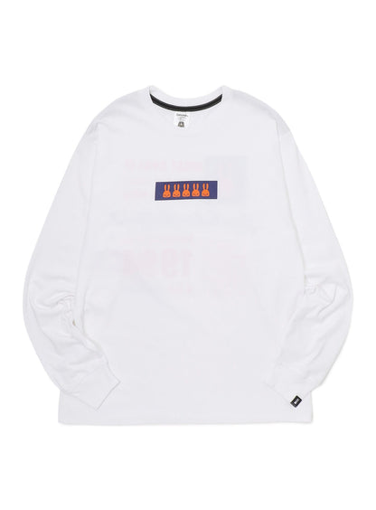 CUNE L/S Tee スクエア文章