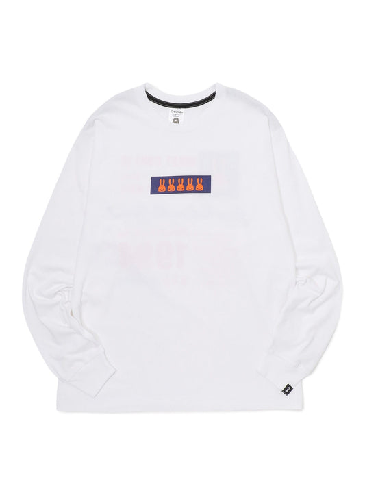 CUNE L/S Tee スクエア文章