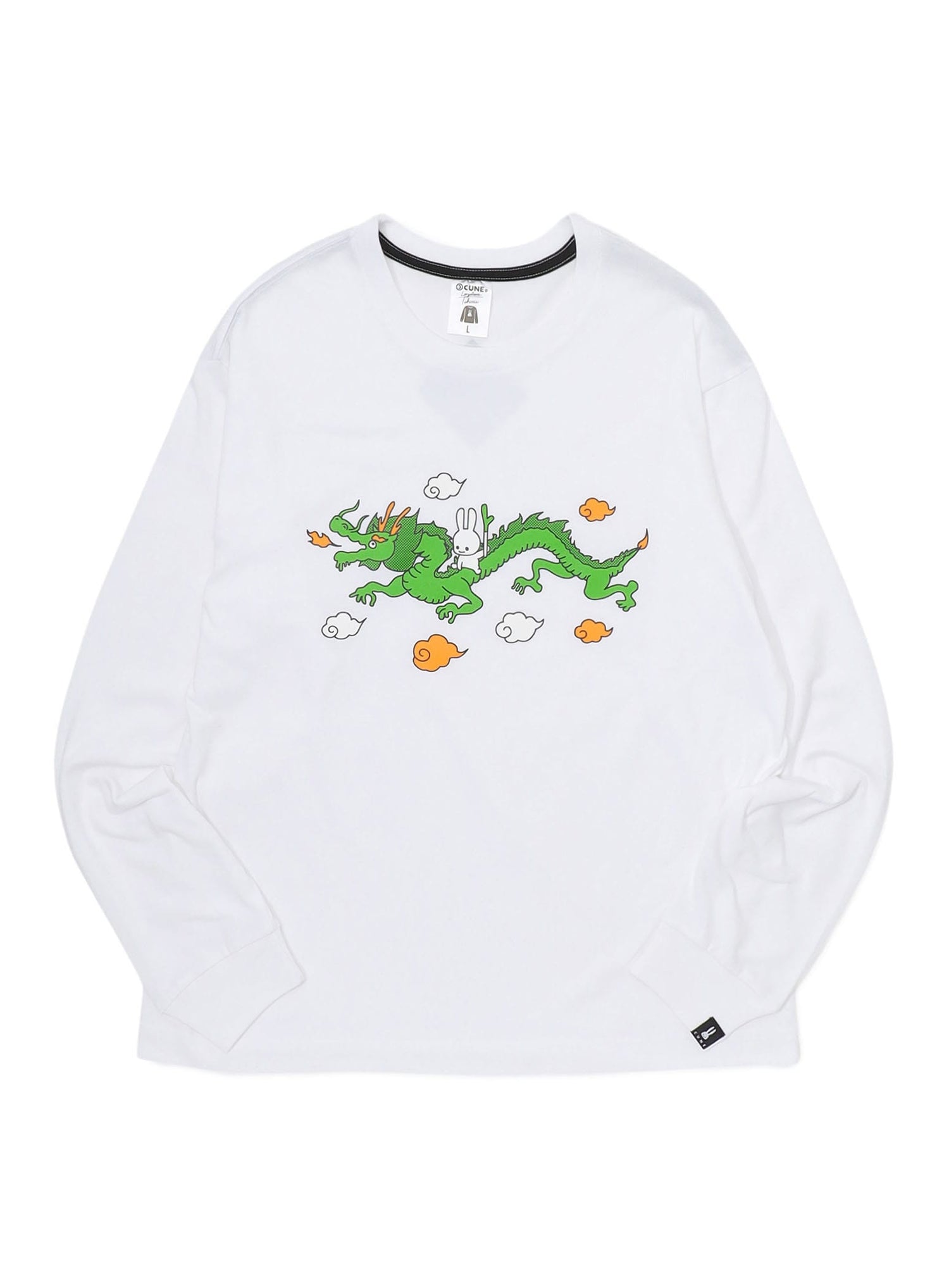 CUNE L/S Tee 龍