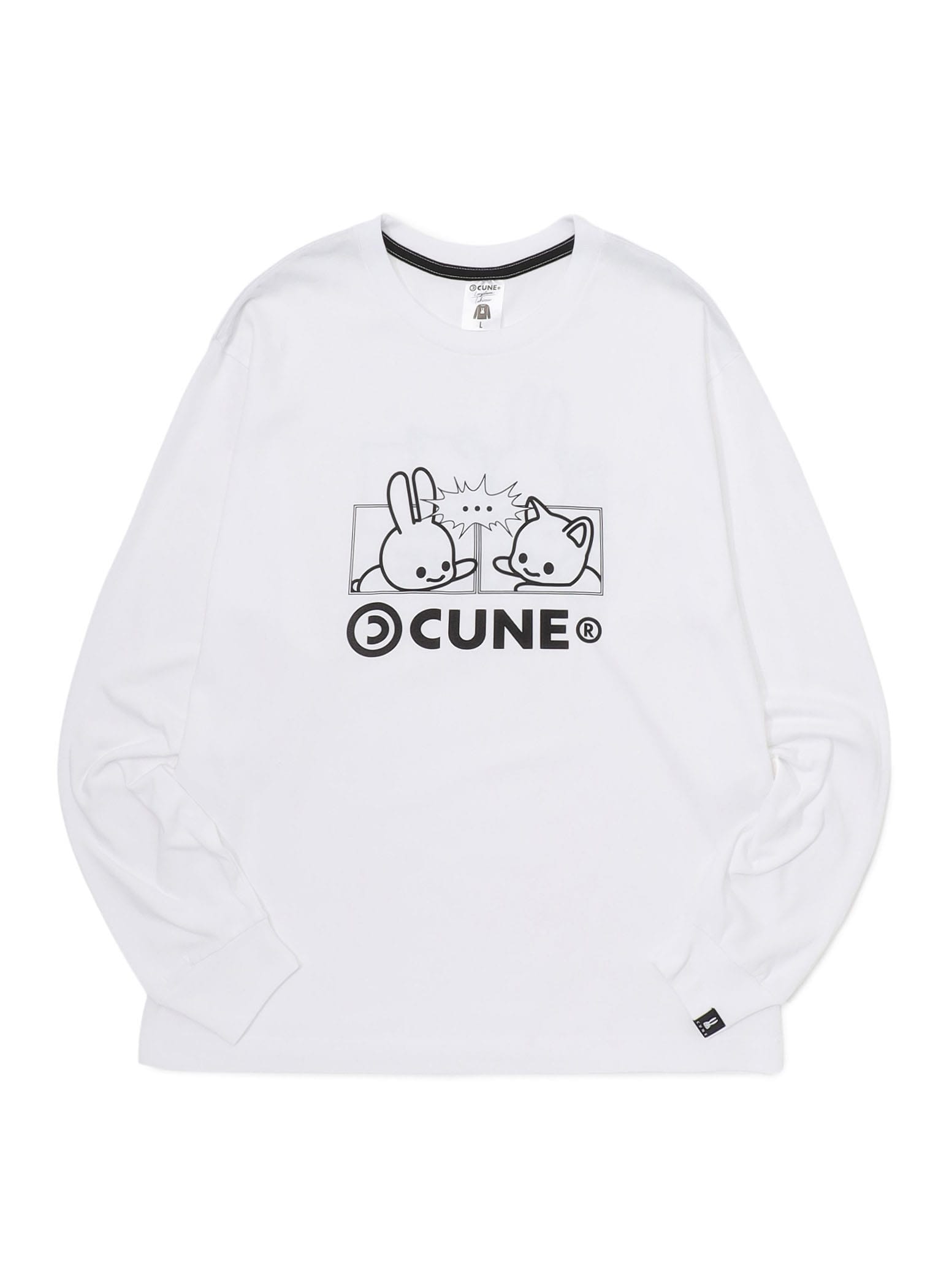 CUNE L/S Tee バトル