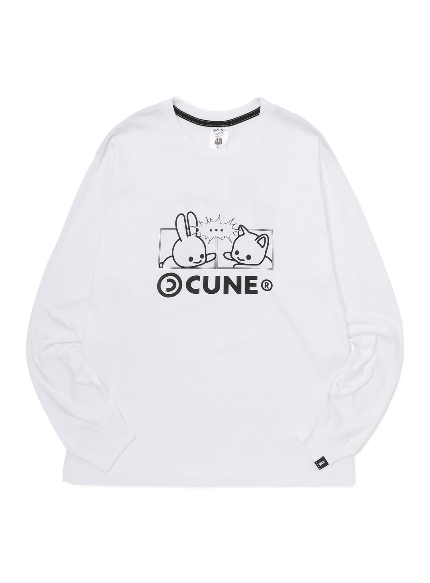 CUNE L/S Tee バトル
