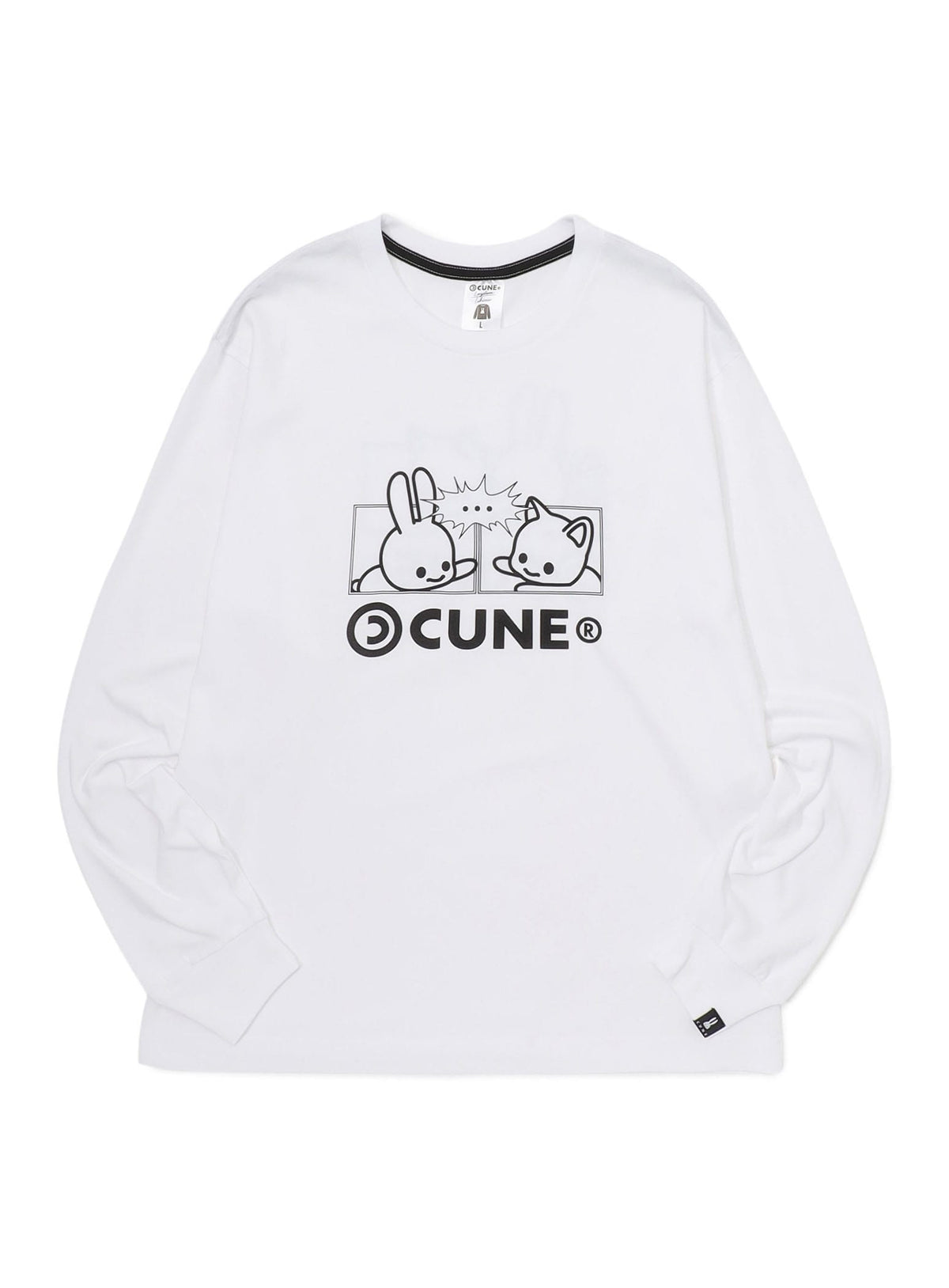 CUNE L/S Tee バトル