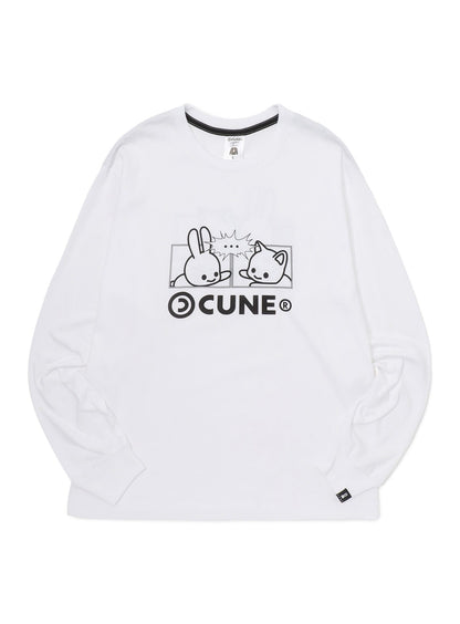 CUNE L/S Tee バトル