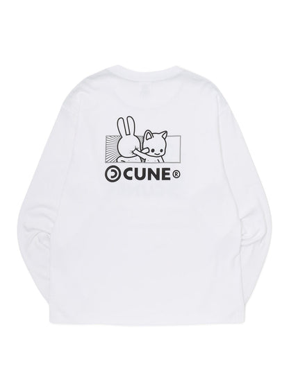 CUNE L/S Tee バトル