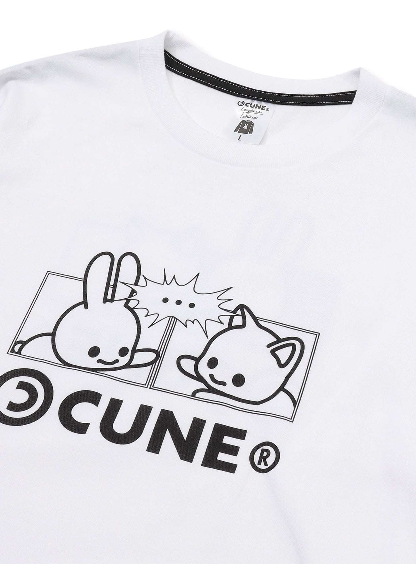 CUNE L/S Tee バトル