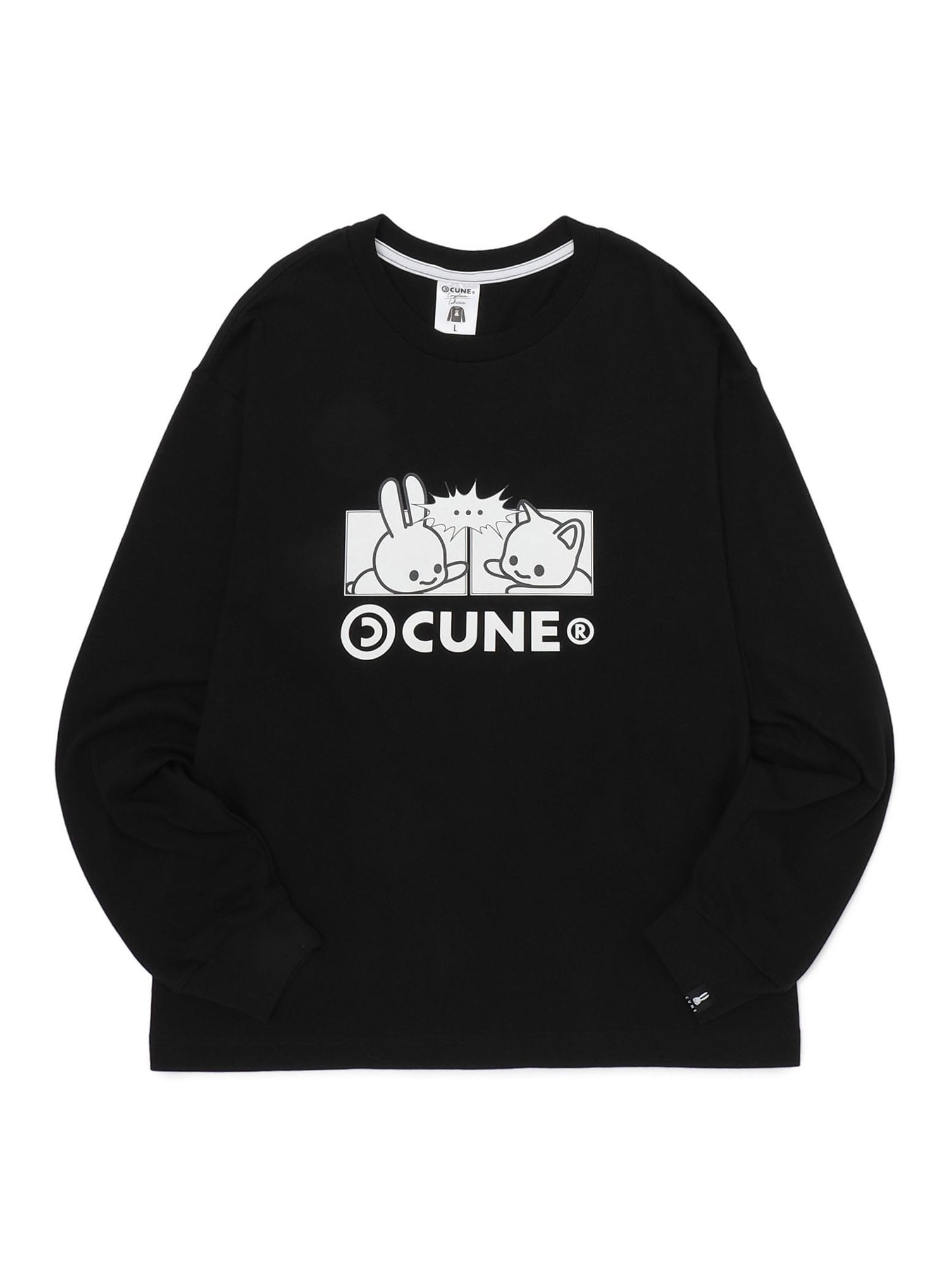 CUNE L/S Tee バトル