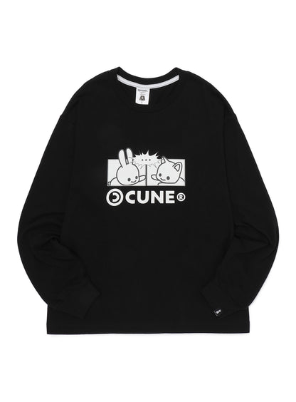 CUNE L/S Tee バトル