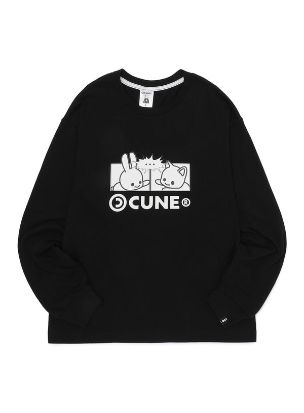CUNE L/S Tee バトル