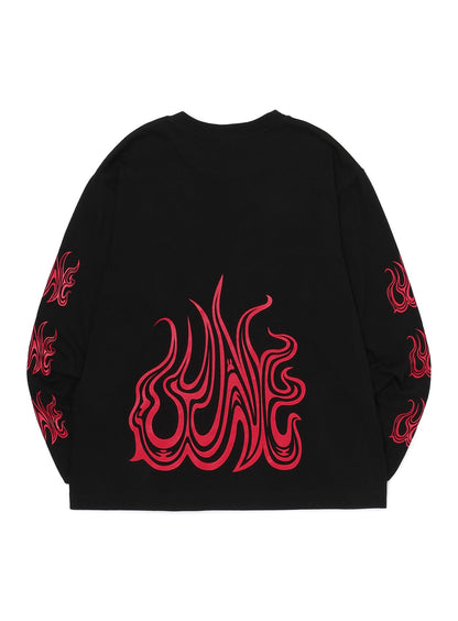 CUNE L/S Tee 炎
