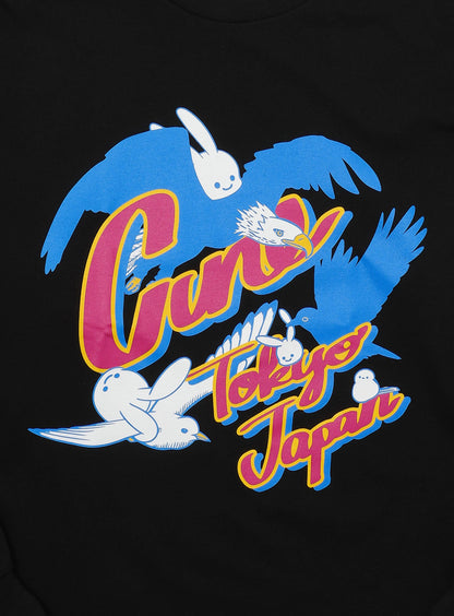 CUNE L/S Tee いろいろな鳥