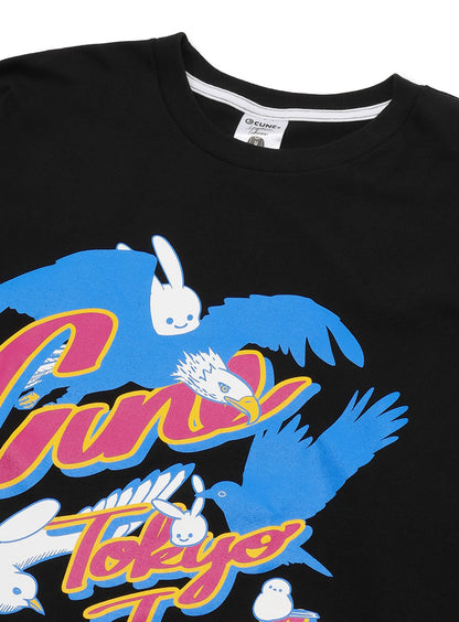 CUNE L/S Tee いろいろな鳥