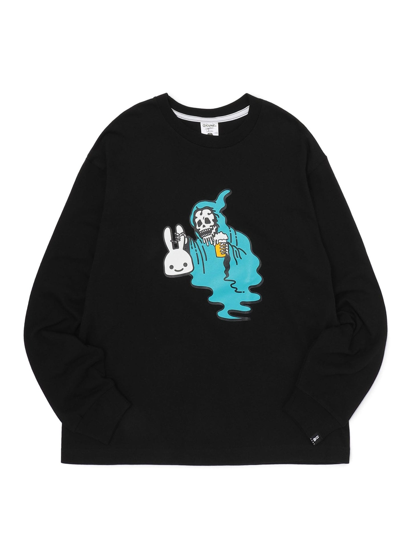 CUNE L/S Tee どくろビール