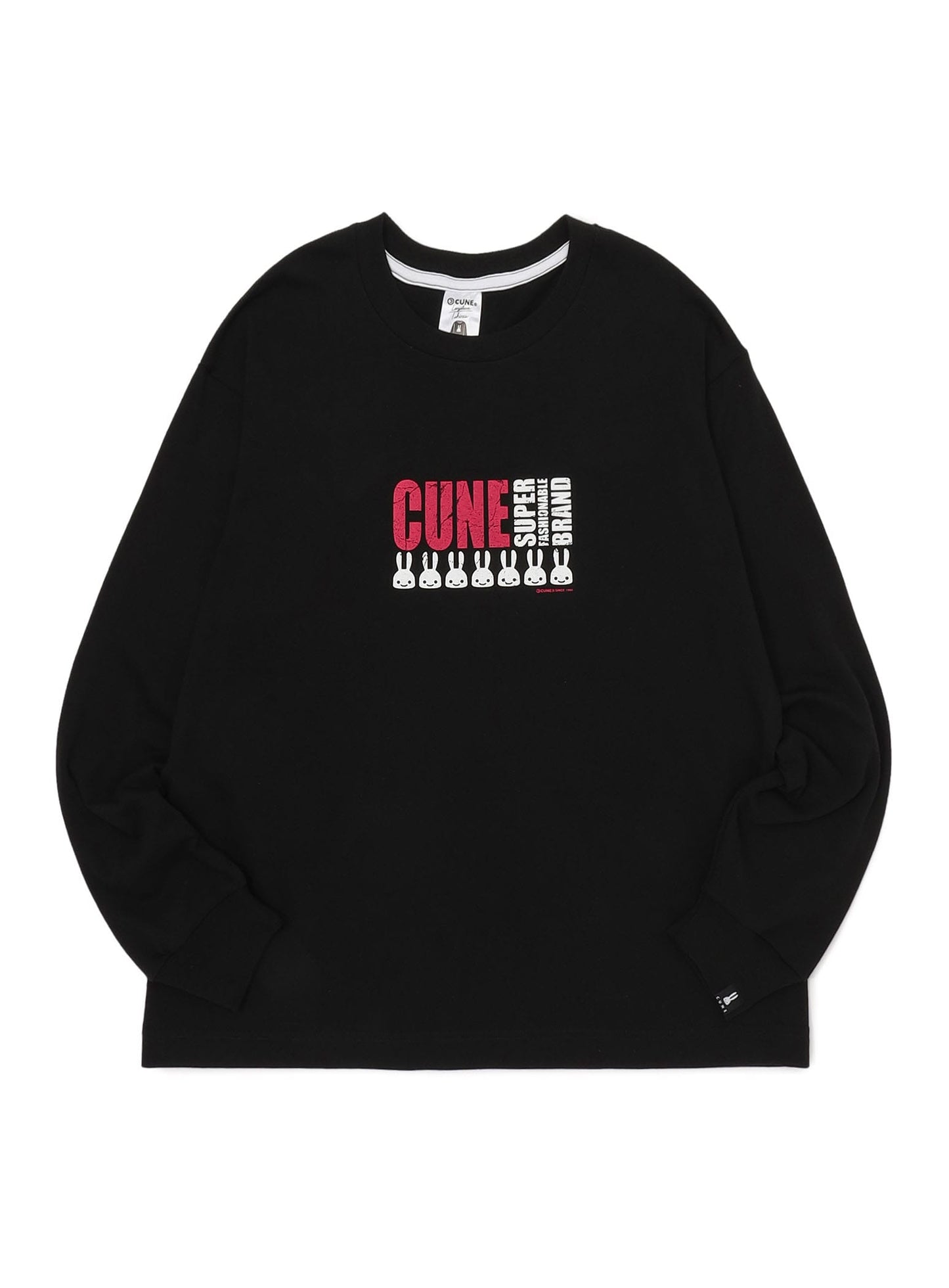 CUNE L/S Tee ランダム文章