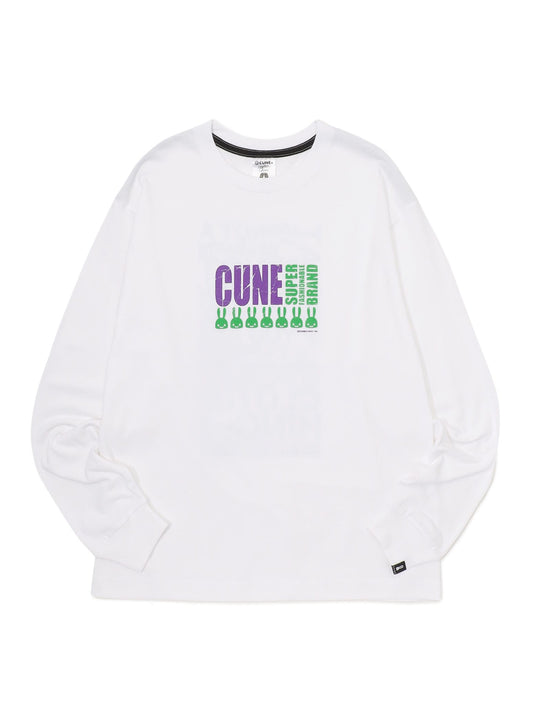 CUNE L/S Tee ランダム文章